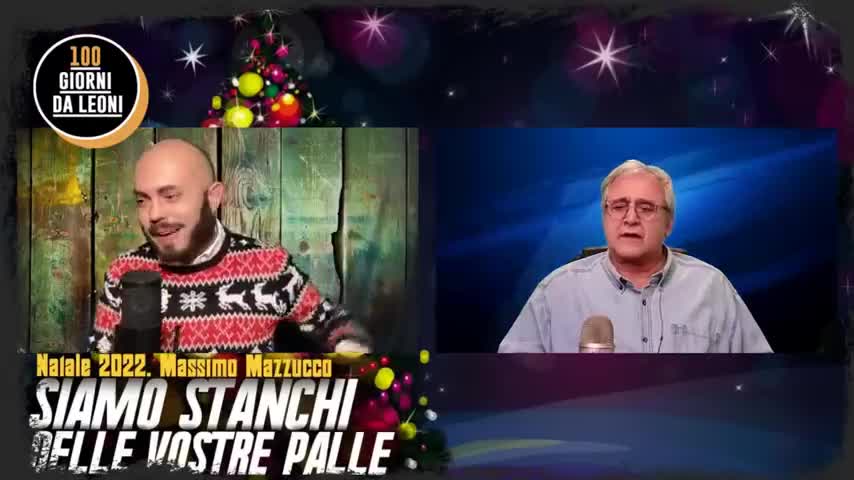 100 GIORNI DA LEONI - “SIAMO STANCHI DELLE VOSTRE PALLE!!”😇💖👍 (con Massimo Mazzucco)