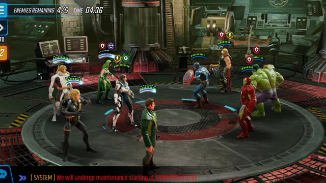 MARVEL STRIKE FORCE: 246k Kestrel team vs 378k Kestrel team with Thor wave 1 Avengers "We Are Comics"