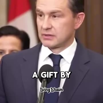 Canada's next Prime Minister Pierre Polibier supports Israel’s moves to stop Iran’s Nuclear plans!