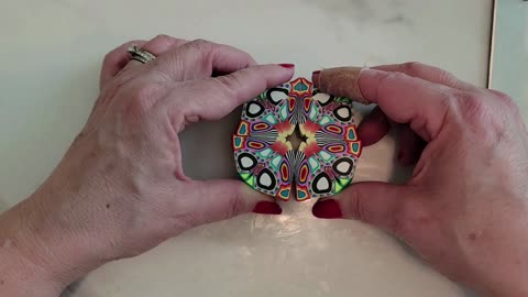 Polymer Clay Kaleidoscope Cane