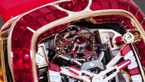 The Jacob & Co. Bugatti Chiron Baguette Rubies