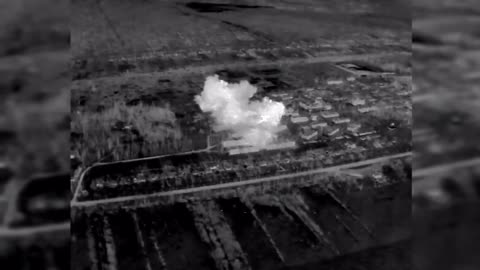 Russian Supply Depot Hit With Himars(Bakhmut)