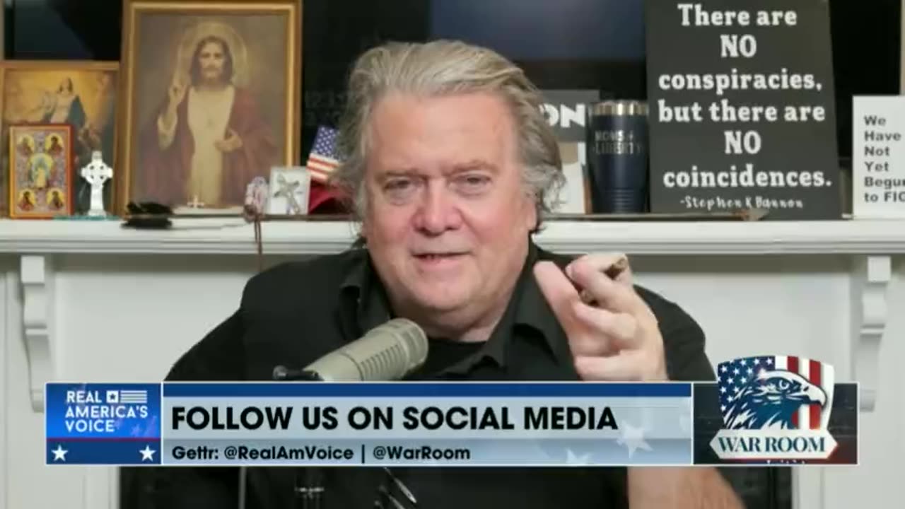 BREAKING: Steve Bannon targeted by SWAT team during live broadcast of War Room.