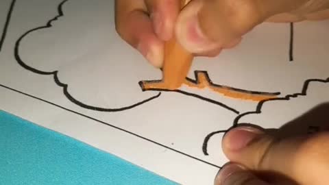 teach children to draw and color