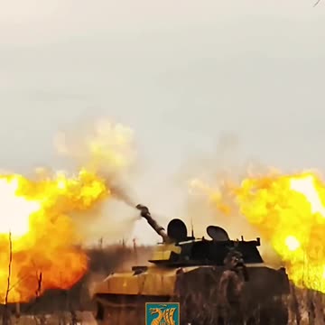 🔱 Ukrainian artillery is always powerful and beautiful.