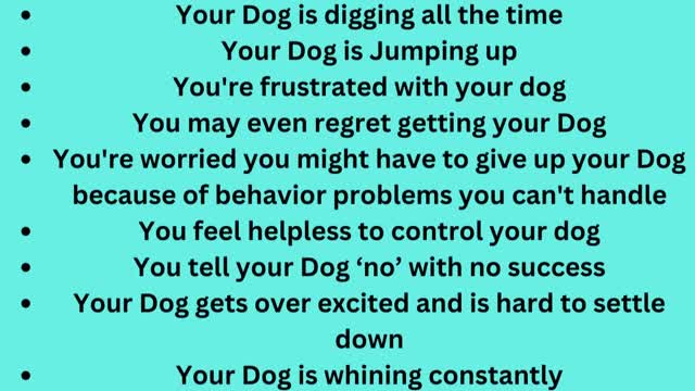 Who Needs This Secret to using your dog's natural intelligence to stop bad behavior?