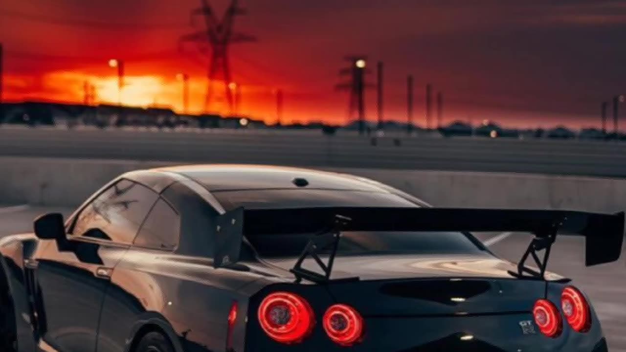 Nissan GTR 🖤👀 song edit