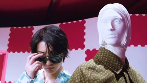 Takanori Iwata in Louis Vuitton x NIGO®