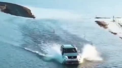 This Car Can Cross The River