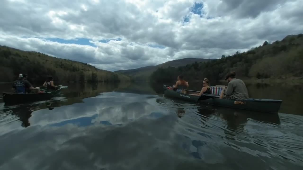 Beautiful New England. Virtually Jump In The Kayak!