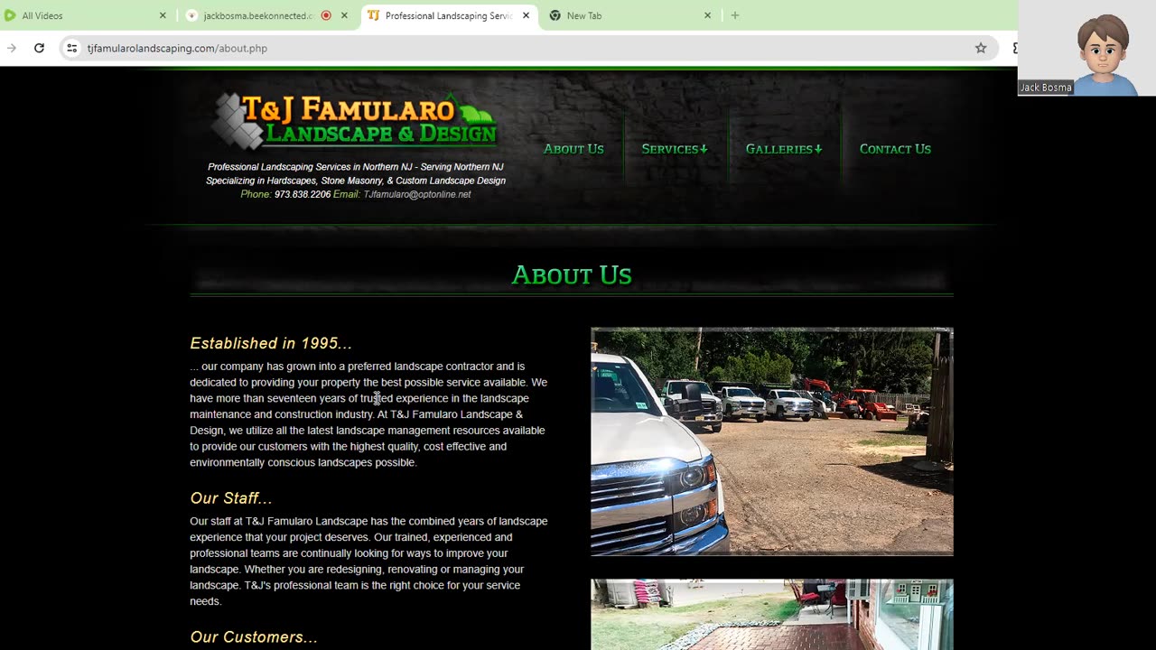 T And J Famularo Landscaping In Kinnelon N.J.