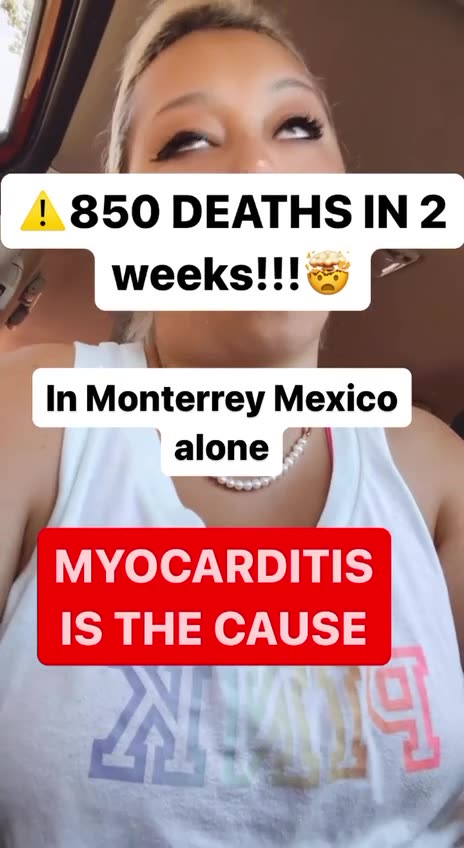 850 deaths in 2 weeks in Monterrey Mexico alone...