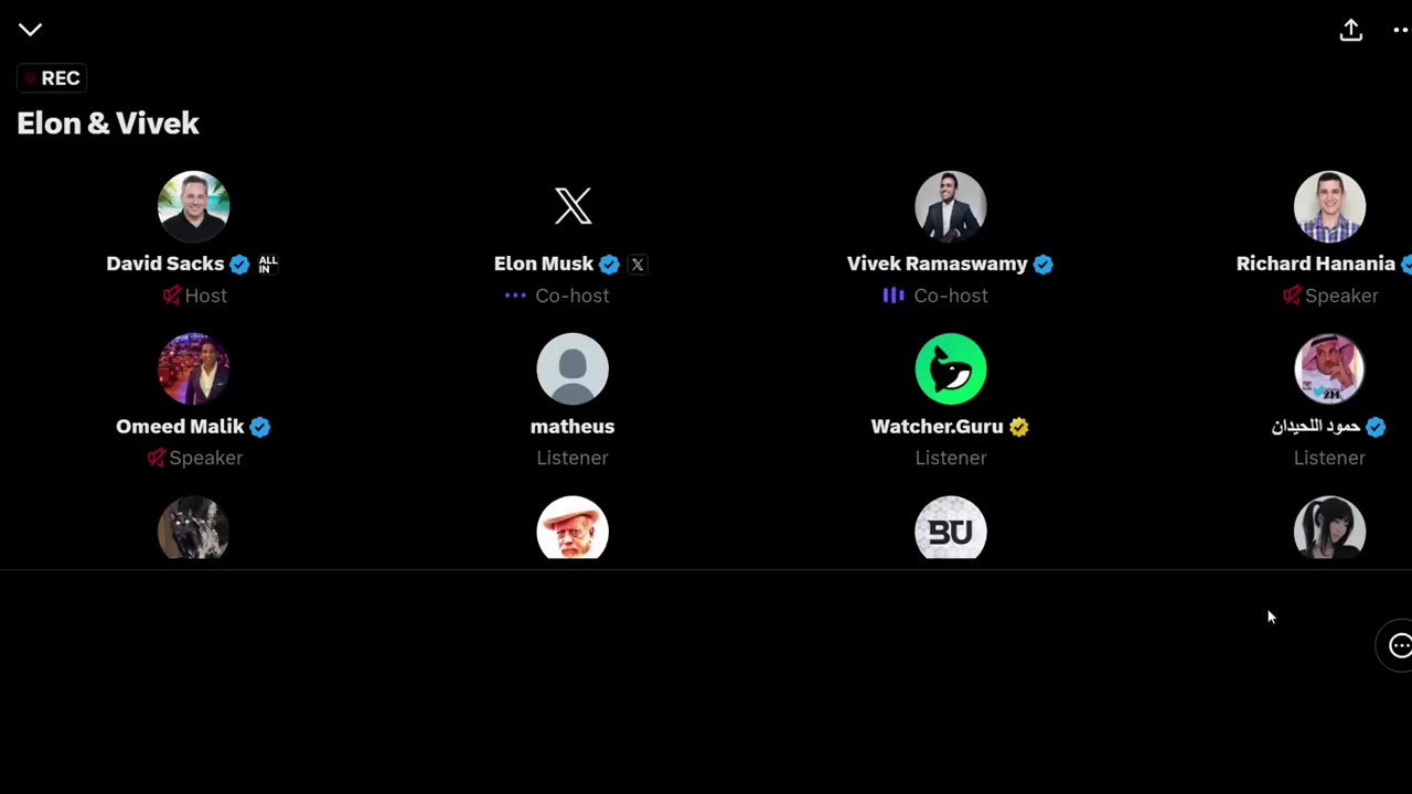 Elon Musk Interviews Vivek Ramaswamy on Twitter