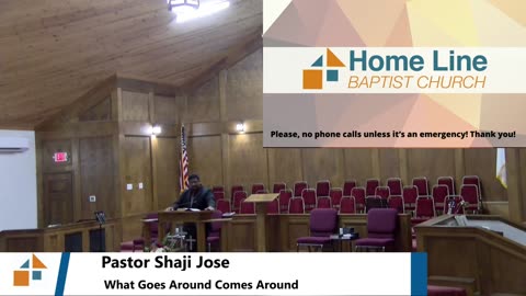 Pastor Shaji Jose // What Goes Around Comes Around