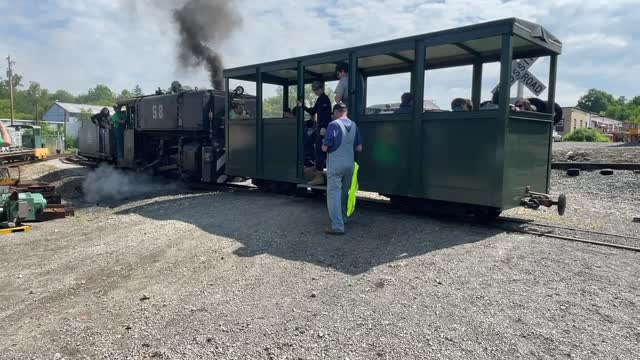 J&L narrow gauge railroad opening day 2022