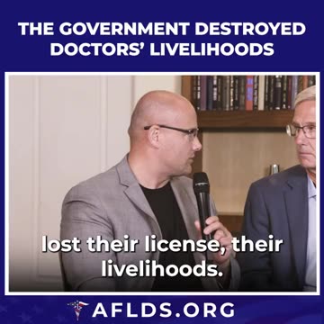 'I was sued for half a $ trillion for telling people to take vitamins during COVID.' - Dr. Nepute