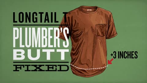 Duluth Trading Longtail T® Shirt - The Solution to Plumber's Butt