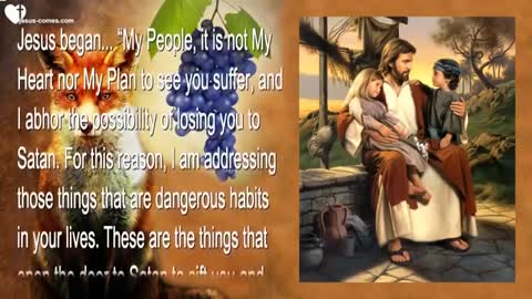 Let Me address the sinful and dangerous Habits in your Lives ❤️ Love Letter from Jesus Christ