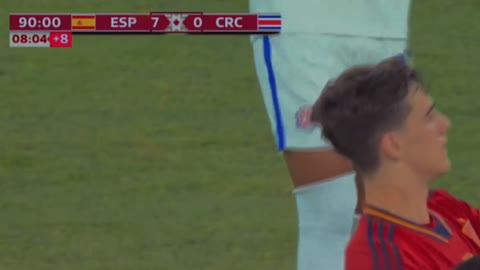 SPAIN VS COSTARICA Highlight