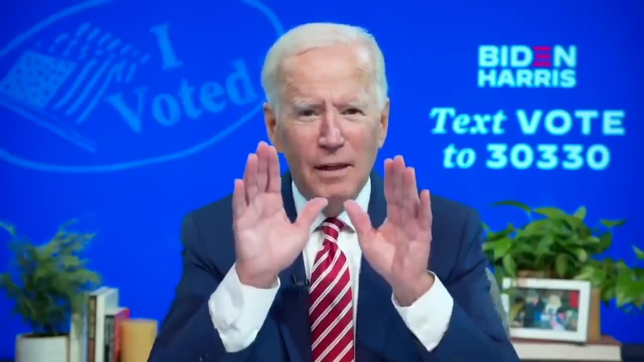 Joe Biden Admits To Creating Voter Fraud Organization!