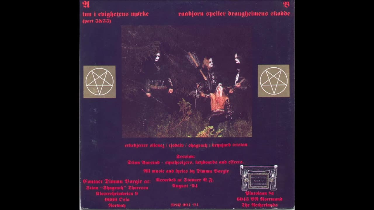 dimmu borgir - (1994) - demo - inn i evighetens morke