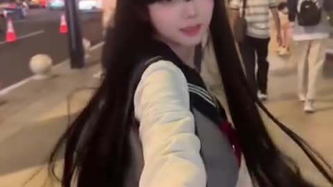 Cute blogger
