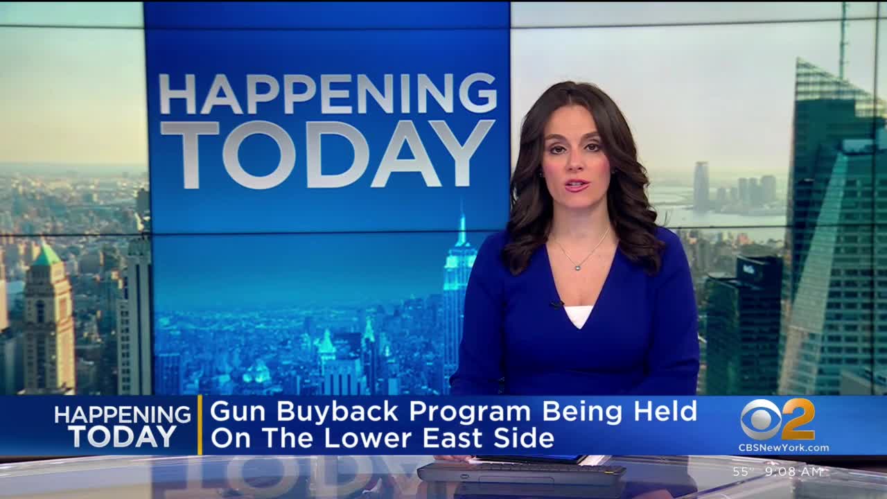 Gun buyback Saturday on Lower East Side