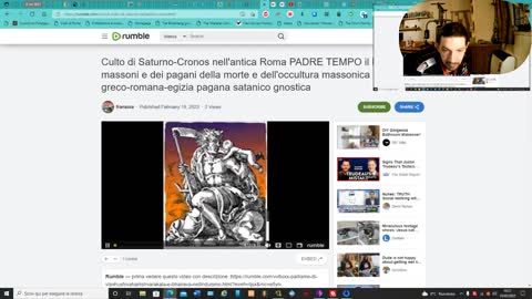 Video riassuntivo sui culti pagani dei morti di Padre Tempo-Crono-Saturno e Serapide il loro Dio dei morti e dell'occultura massonica giudaico greco-romana-egizia pagana satanico gnostica