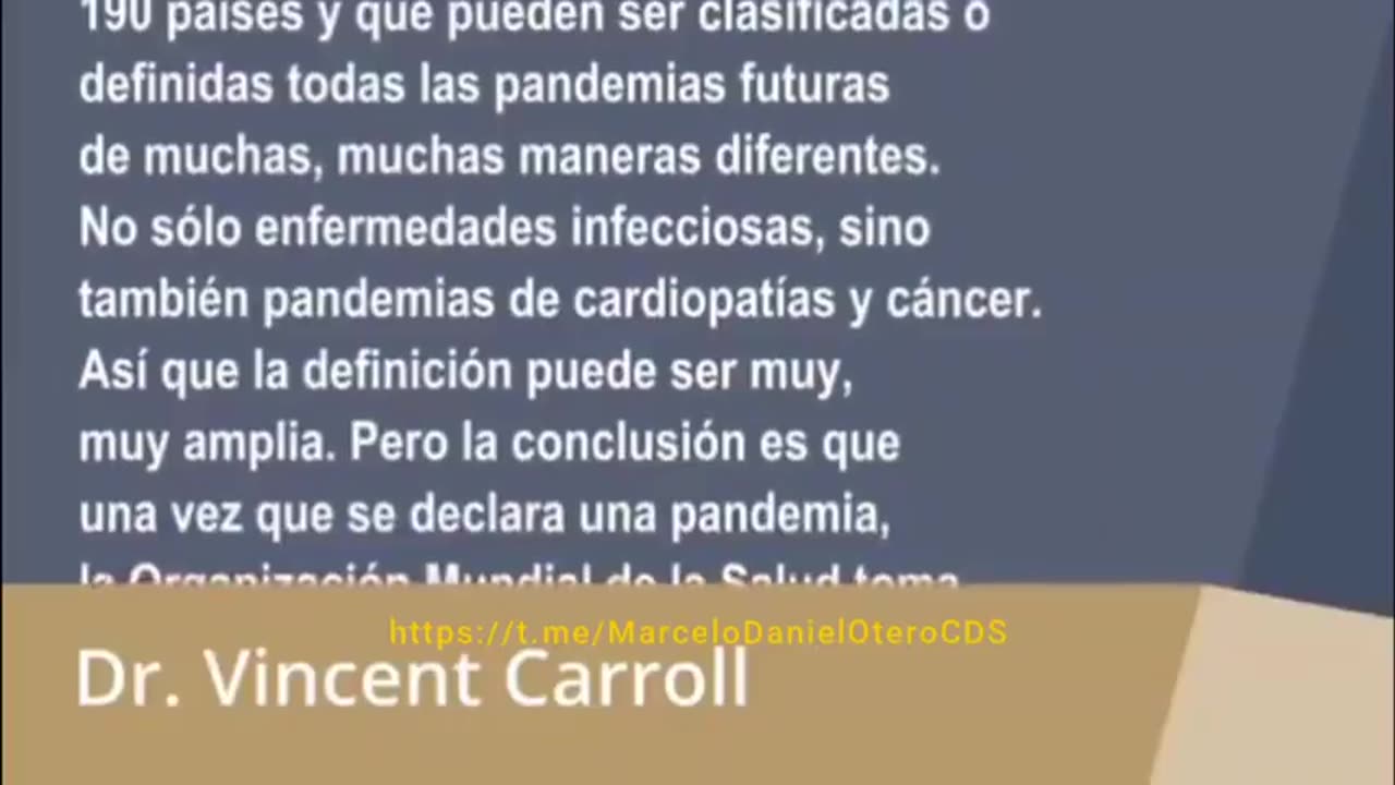 El plan del anticristo dirigido por la OMS para que los países entreguen toda su soberanía a ellos!