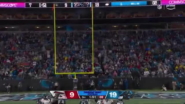 D'Onta Foreman scores and climbs into the crowd