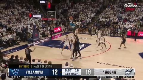 No. 1 UConn Huskies vs. Villanova Wildcats highlights