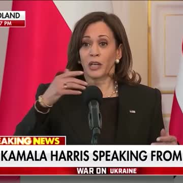 Is Kamala on a bender in Europe??