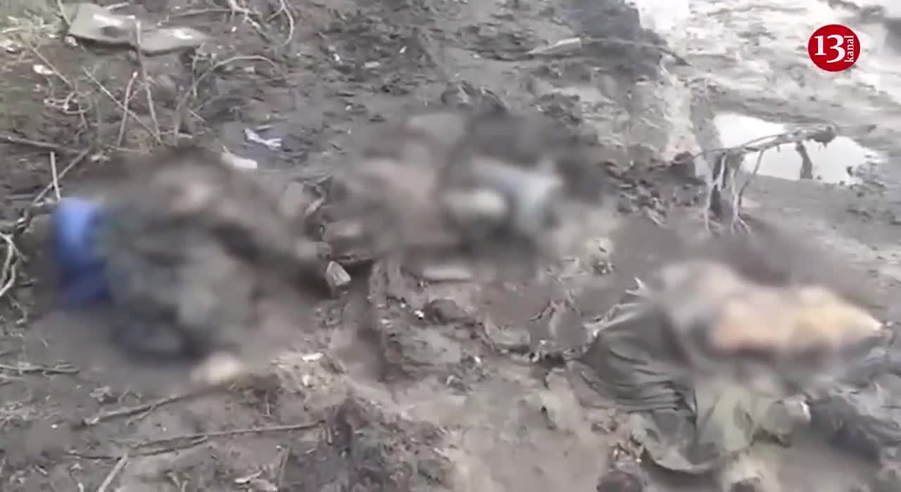 "Dead Russians scattered on muddy road" – Invaders' armored car full of soldiers turned into ashes