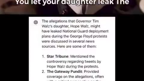 Anonymous has released a message about Tim Walz. Every American needs to see this! 🔥