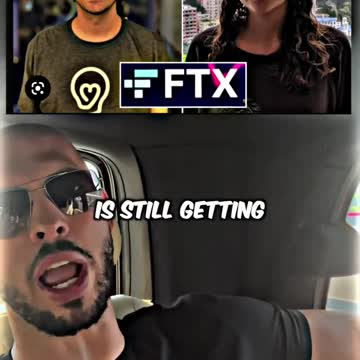 Andrew Tate on the recent FTX Crypto Scandal