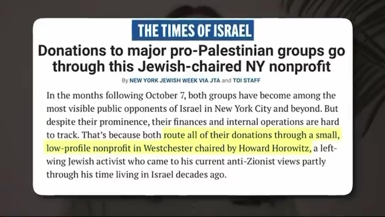 Who is funding all the anti-Israel protests worldwide?