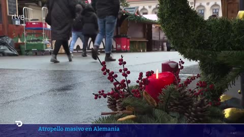 ALEMANIA: DETENIDO un POTENCIAL ATACANTE que AMENAZABA con MATAR a "ÁRABES" en otro MERCADILLO |RTVE