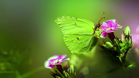 Relaxing butterfly