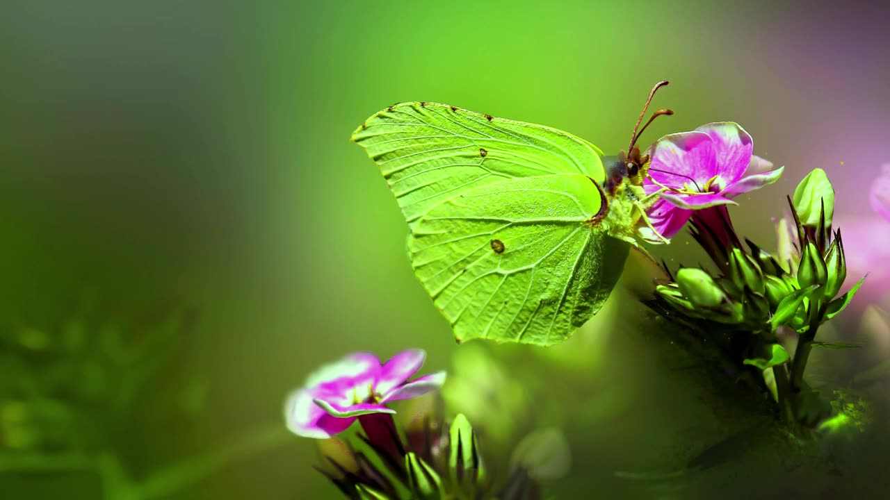 Relaxing butterfly