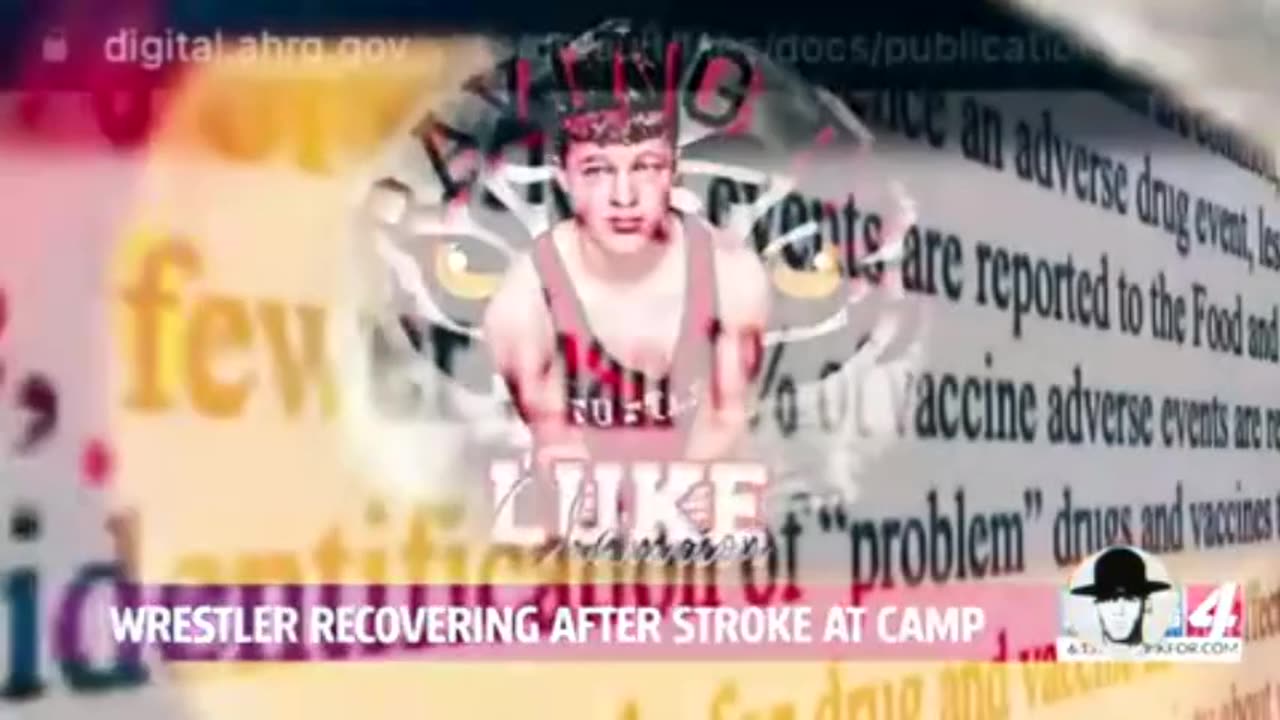 14-year-old Champion Athlete suffers VAXX poison induced STROKE