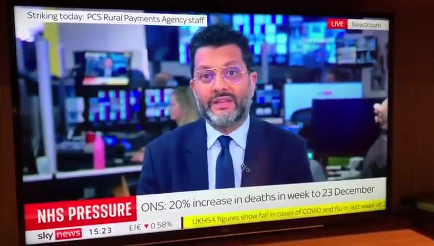 Sky News in the UK: 'We dont know what is causing these excess deaths'..🤷‍♂️