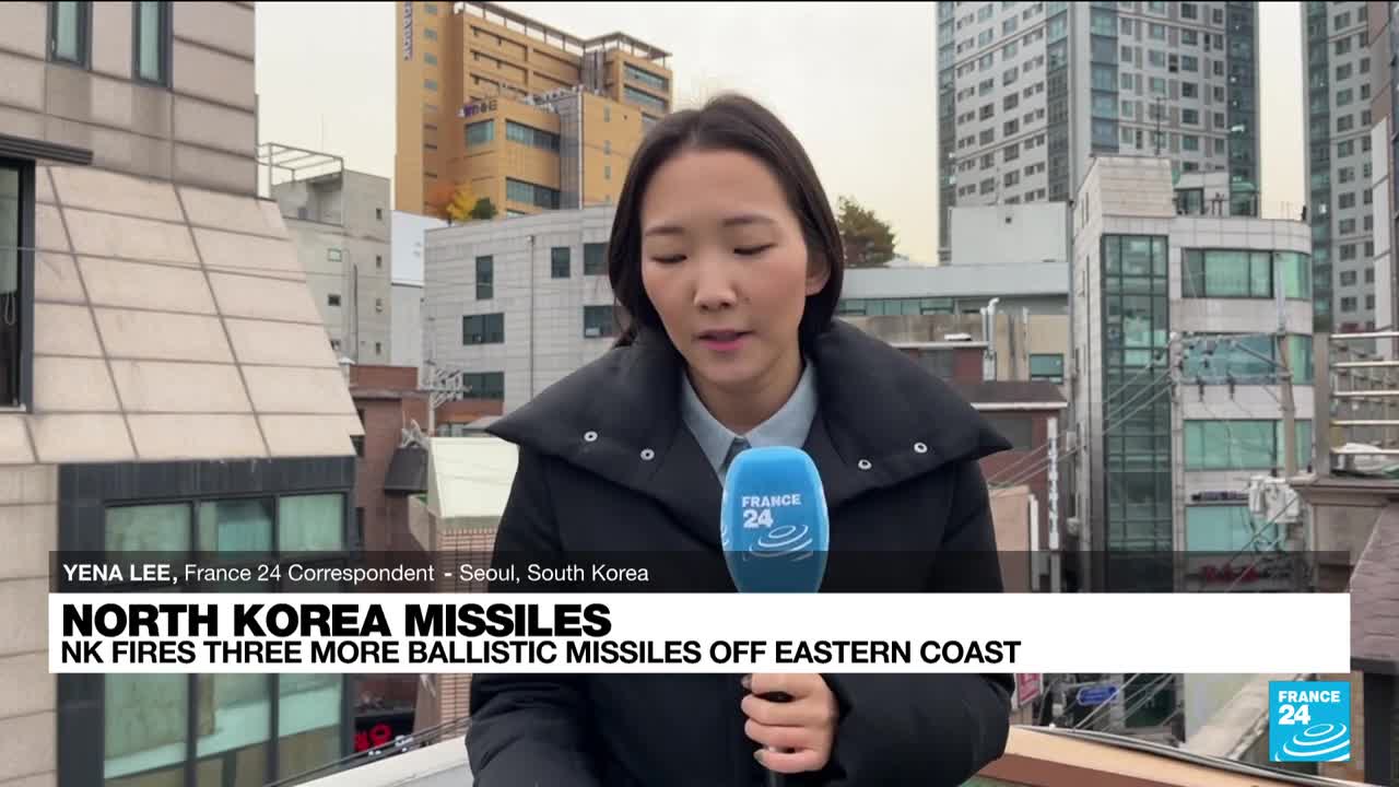 North Korea missile barrage triggers evacuation warnings in Japan • FRANCE 24 English