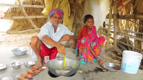 Niddle head fish curry and jute leaves recipe cooking