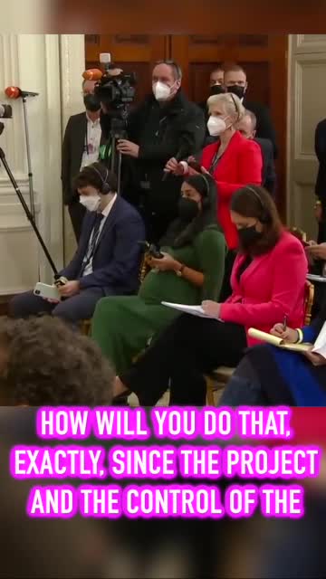 BIDEN: If Russia Invades Ukraine Then "There Will Be No Longer a Nord Stream 2"