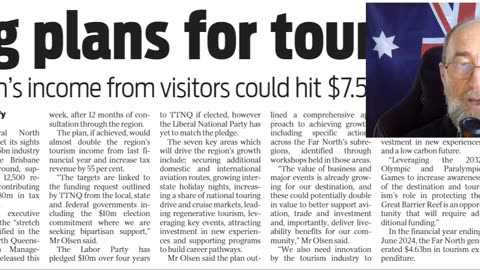 Big plans for tourism