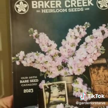 Baker Creek Heirloom Seed Catalog