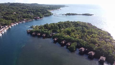 Our Bungalow at Anthony's Key, Roatan, Honduras