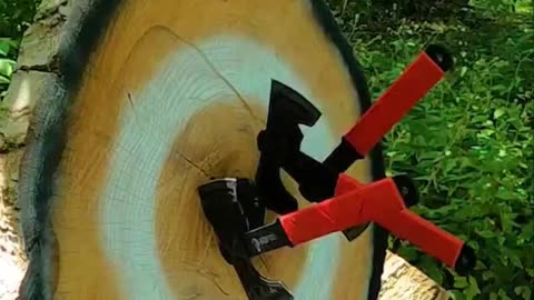 Cheap Throwing Axe that actually sticks