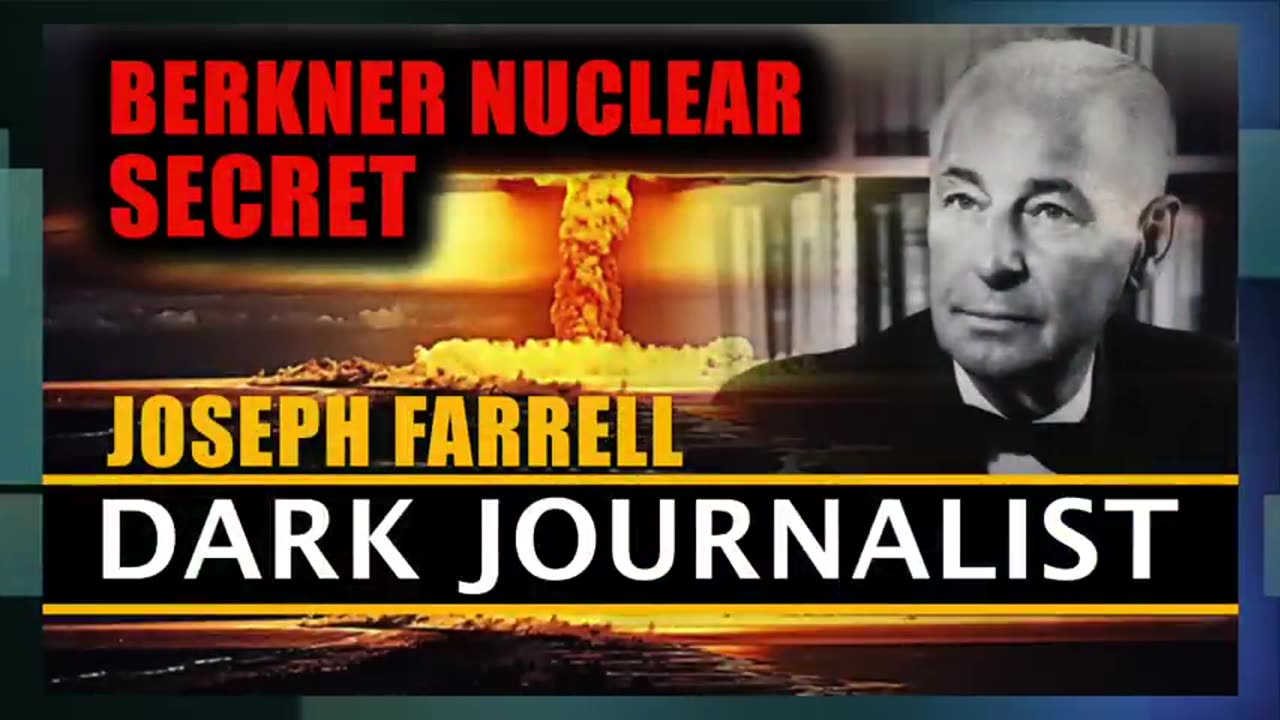 Dark Journalist & Joseph Farrell: Berkner Nuclear UFO File Secret Revealed!