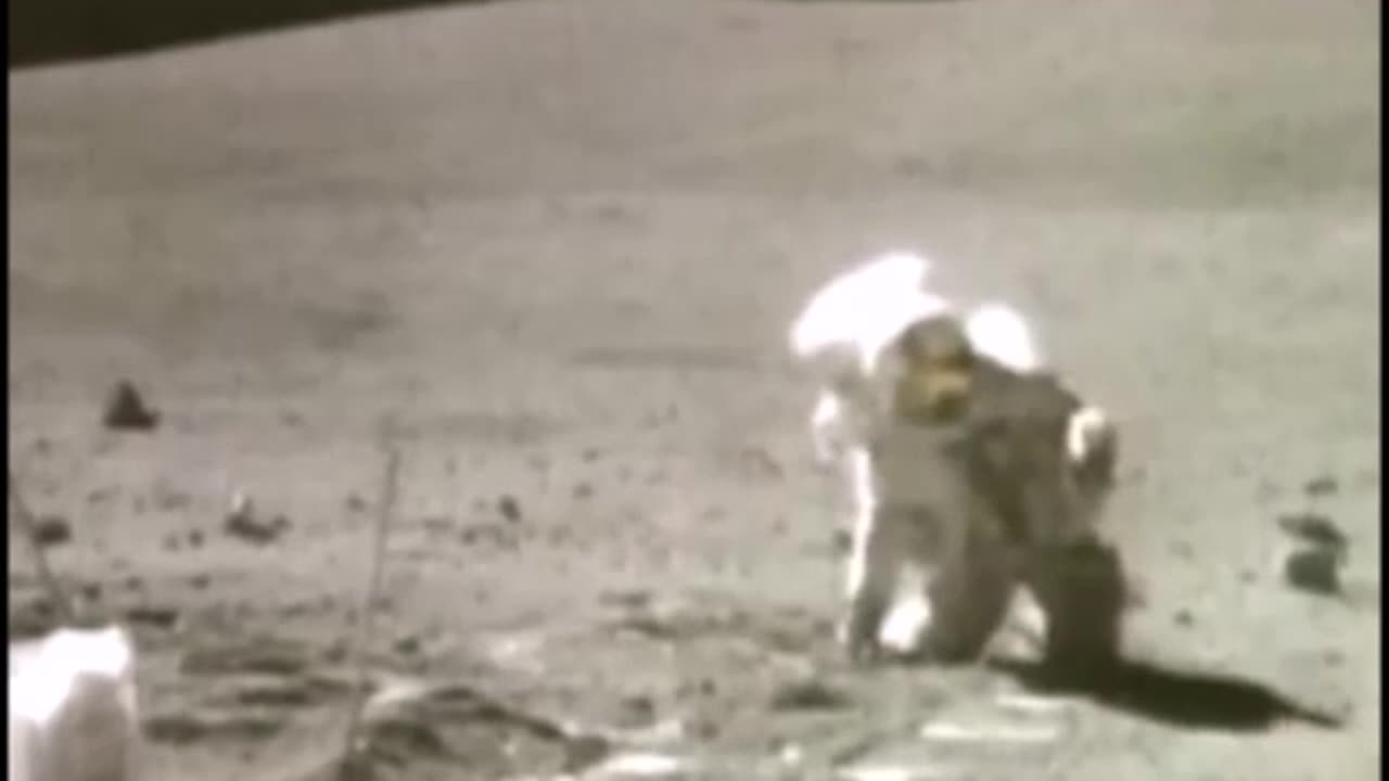 Apollo Astronaut Magically Rises Up In The Air